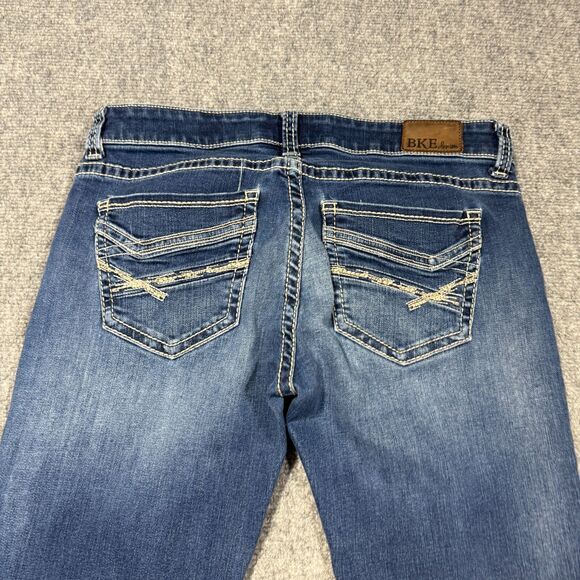 Bke Stella Jeans Womens 29 Bootcut Blue Stonewash 29x32 - Picture 8 of 11